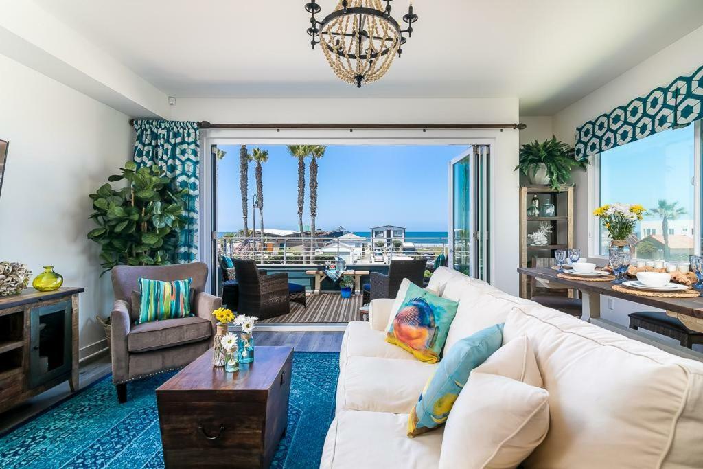 Ocean View 3 Bedrooms Condo, Just Steps From The Park, Pier & Water! Imperial Beach Exterior foto